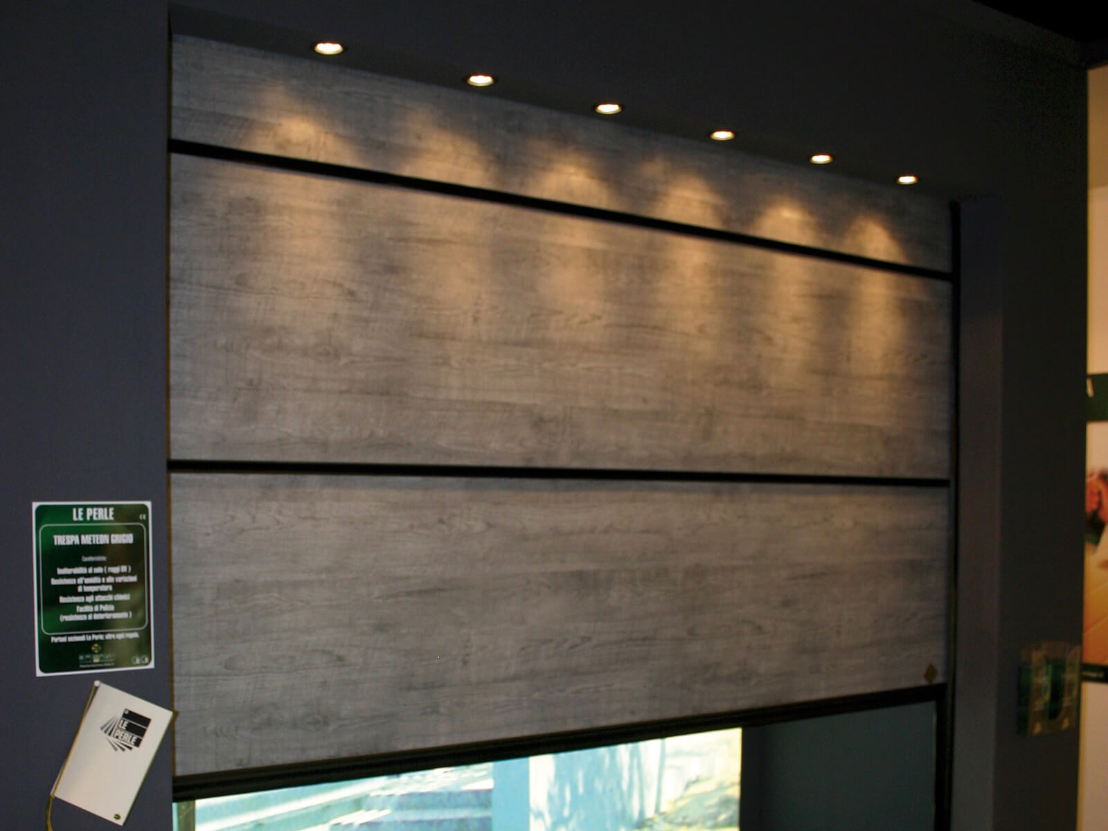 Portone di design Le Perle WOODEN JEWELS - Composito