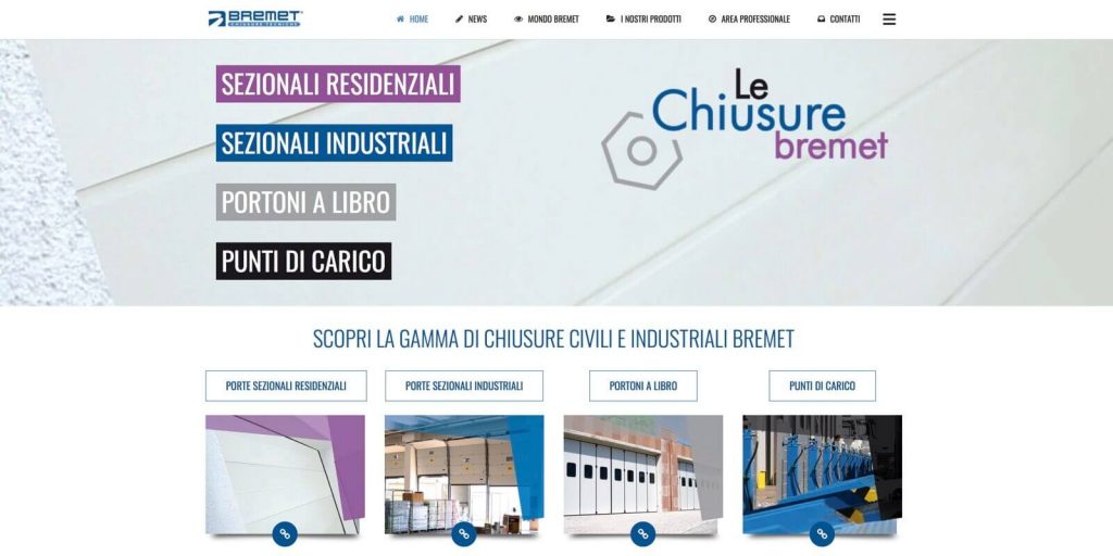 Homepage Bremet Portoni