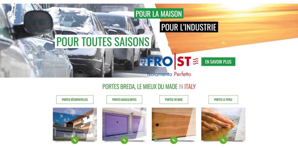 Le nouveau site Web de Breda est mis en scène et en ligne
